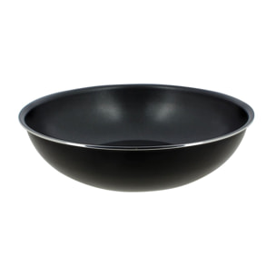 Wok amovible en aluminium 28cm - tous feux IRIS ALU