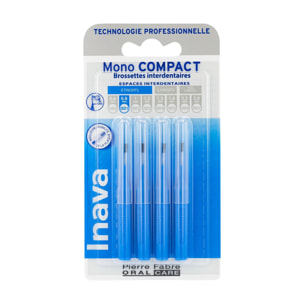 Inava MonoCompact - Brossette Interdentaire Bleue (ISO 1)