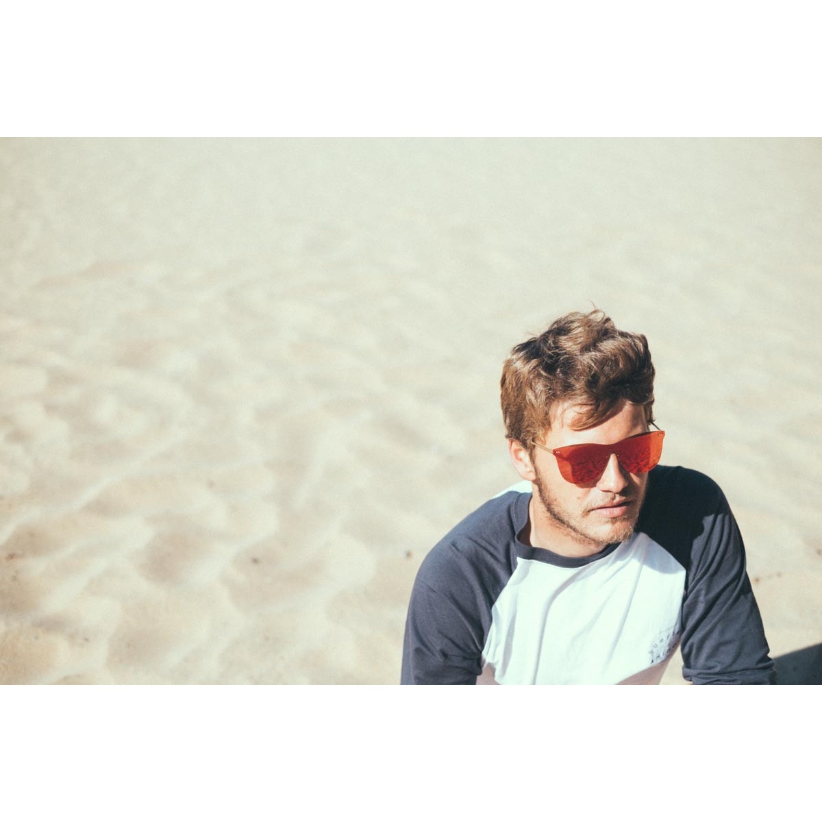 OCCHIALI DA SOLE OCEAN GENOVA in Rosso