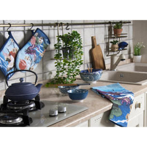 Set 6 Bolo 12 cm Excelsa – Oriented, Porcellana Multicolore