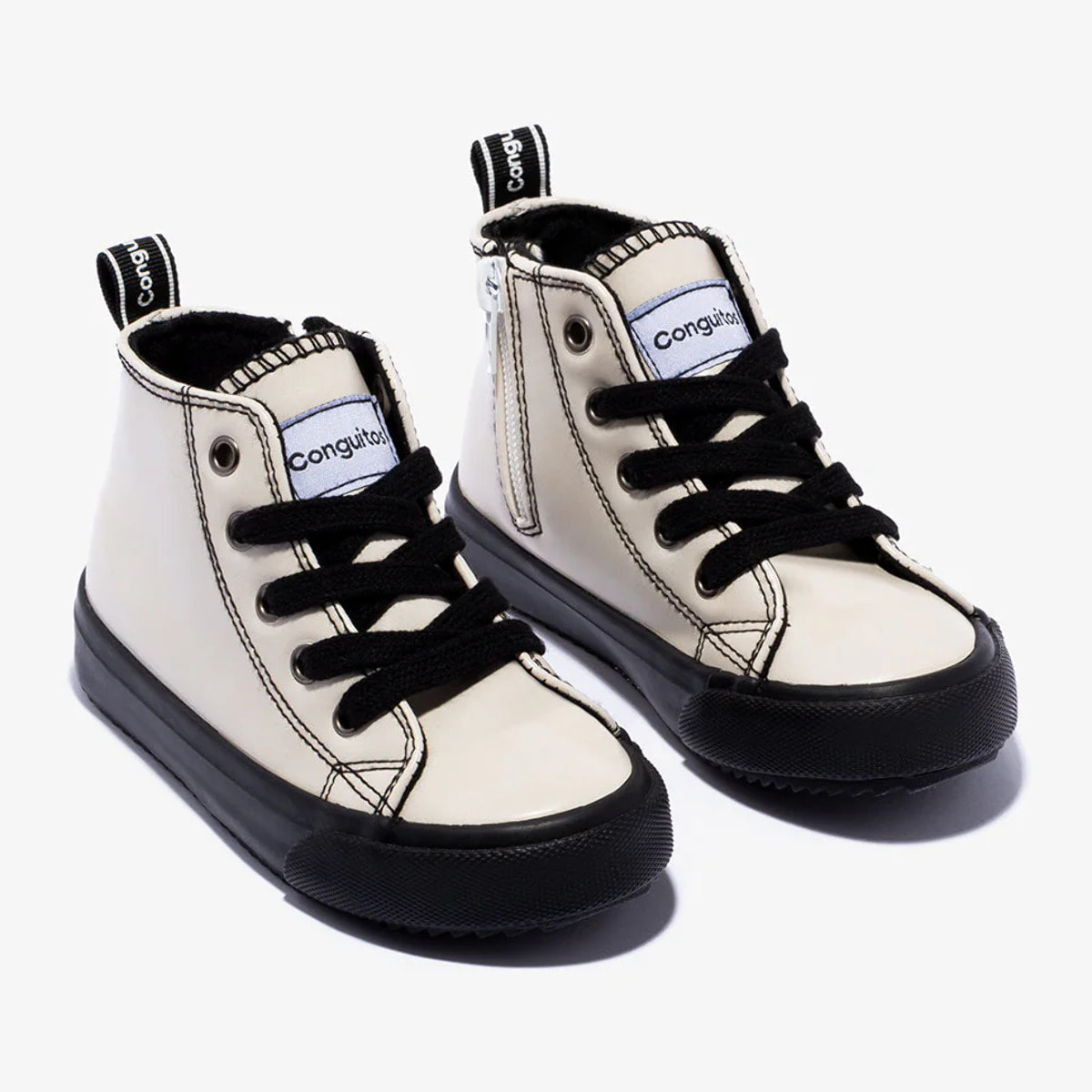 Zapatillas altas unisex Antic Star en color beige