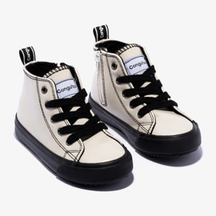 Zapatillas altas unisex Antic Star en color beige