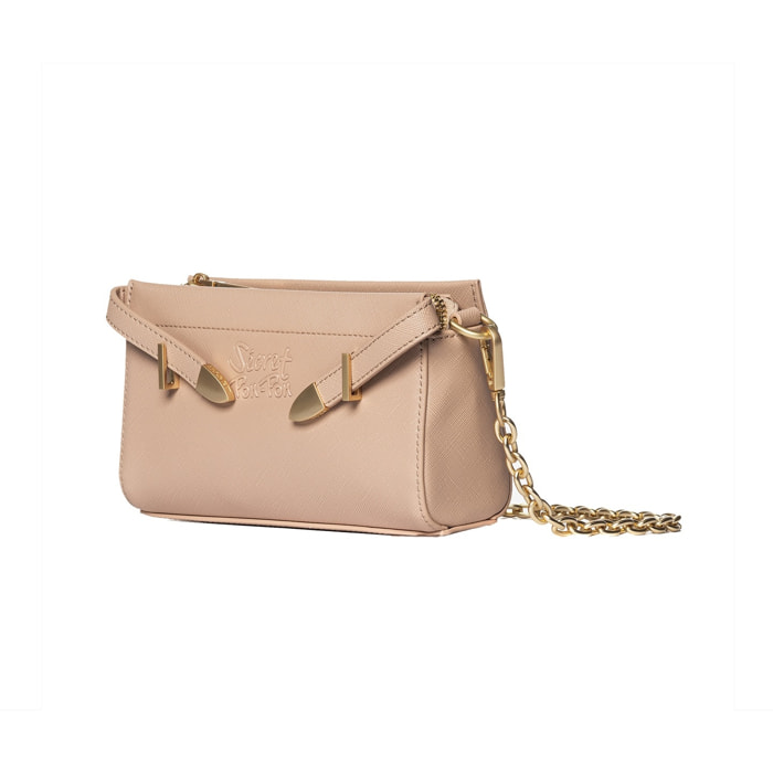 Borsa a tracolla da donna - Modello Lumina Lux - 100% poliuretano - 21.0 x 12.5 x 4.0 cm