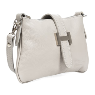 Allerona Bolso de mano Mujer.Piel auténtica Dollaro