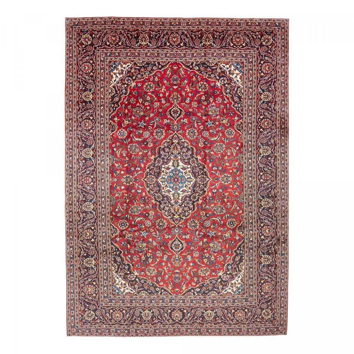 Tapis d'orient au motif oriental, noué main en laine, ABOMIR
