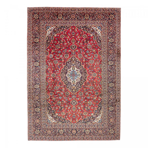 Tapis d'orient au motif oriental, noué main en laine, ABOMIR
