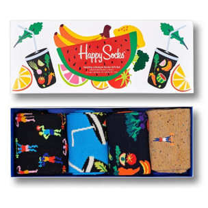 CALCETINES SET DE 4 PARES HEALTHY LIFESTYLE GIFT SET