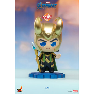 Avengers: Endgame Cosbi Mini Figura Loki 8 Cm Hot Toys