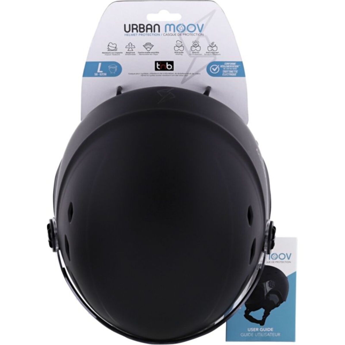 Casque TNB Taille L - Noir