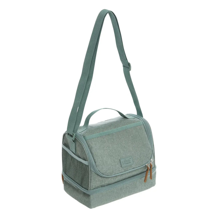 Sac repas isotherme 8,5L vert
