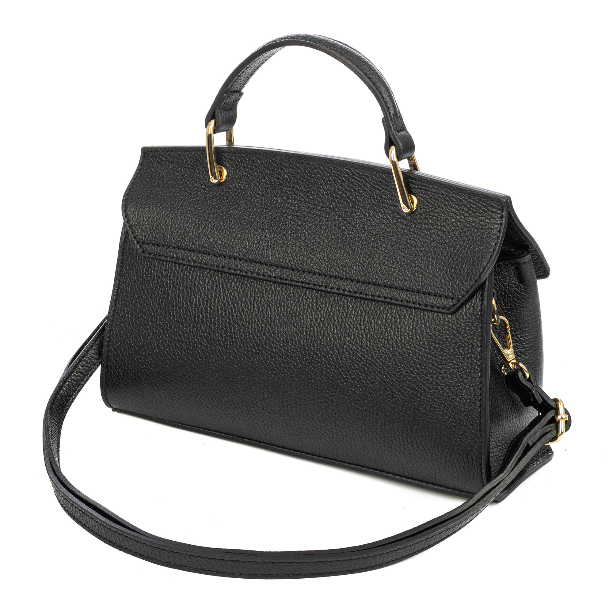 Averara borsa tote donna, in pelle autentica Dollaro.