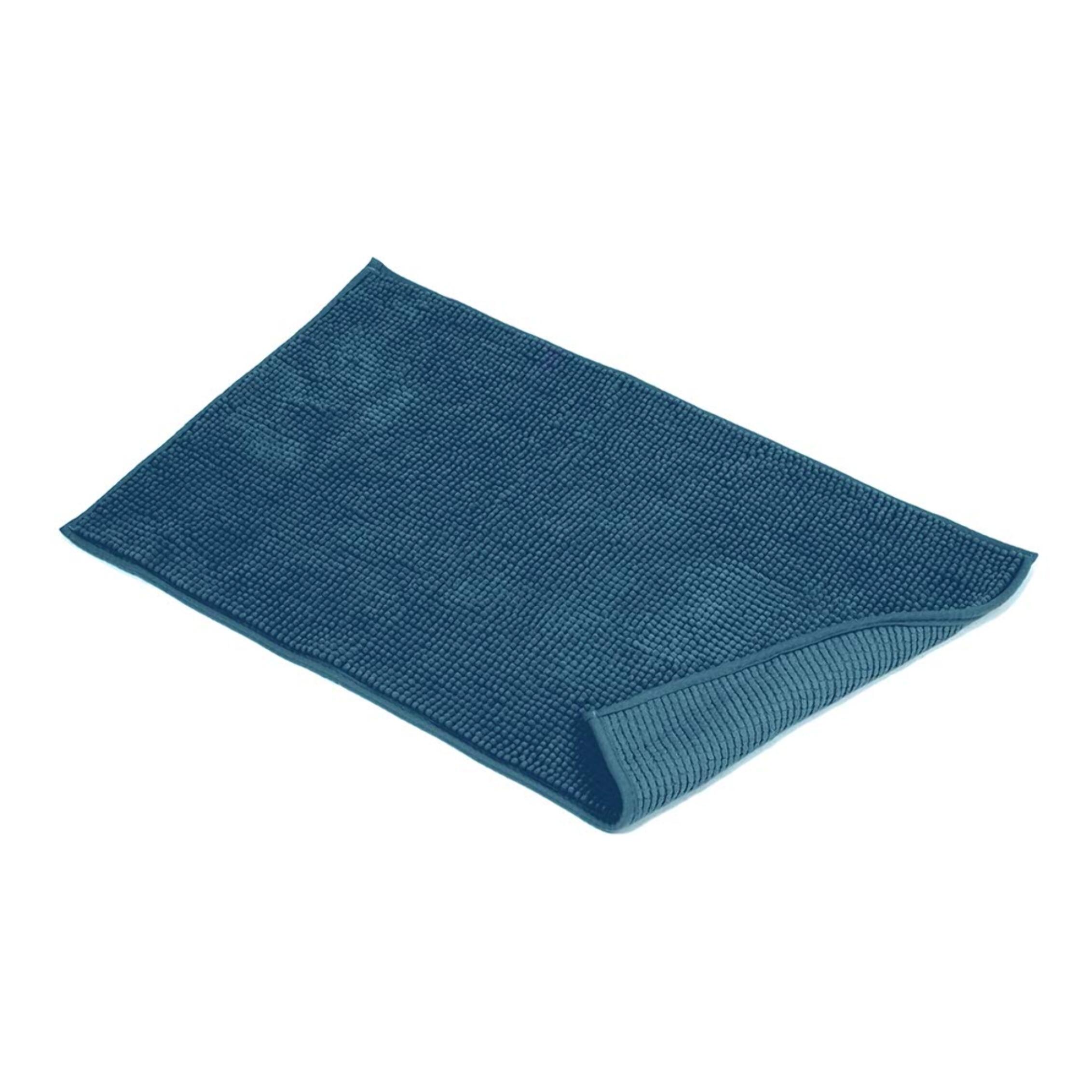 Tappeto bagno antiscivolo in poliestere assorbente e morbido, asciugatura rapida e superficie confortevole, ideale per doccia e vasca, fondo stabile per maggiore sicurezza, pratico e resistente all’uso quotidiano, facile da pulire e mantenere nel tempo