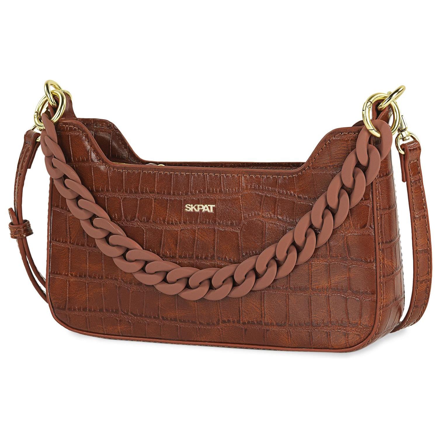 Bolso Bandolera Skpat Coco Marron