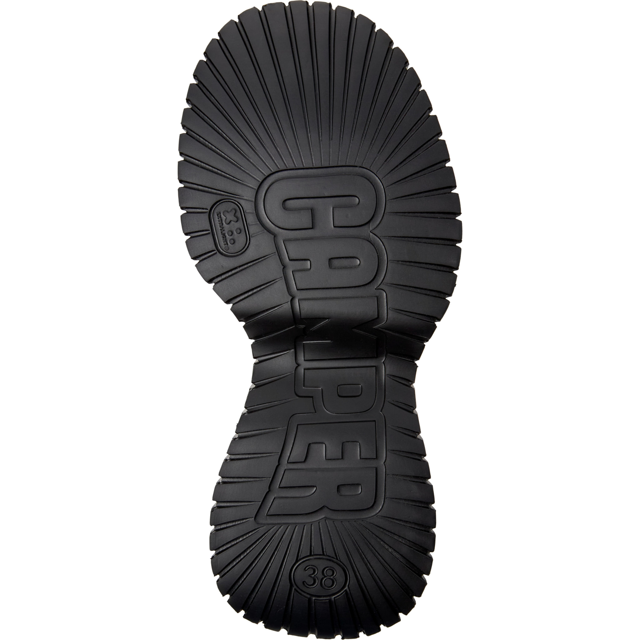 Scarpe stringate - CAMPER Pix BCN - Nero - Pelle liscia