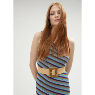 Cintura fibbia quadrata