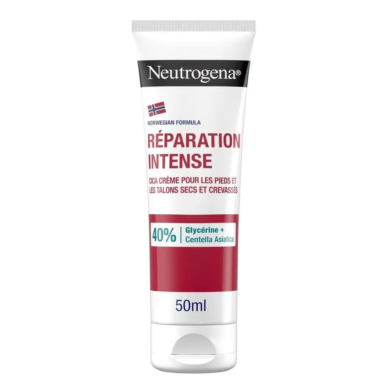 Réparation Intense - NEUTROGENA® Crème Pieds Talons Crevassés 50 ml