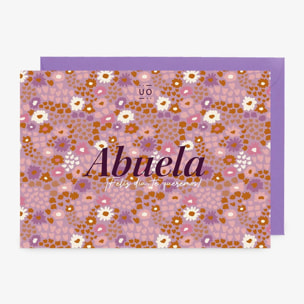 Postal "¡Feliz día abuela! Te queremos"