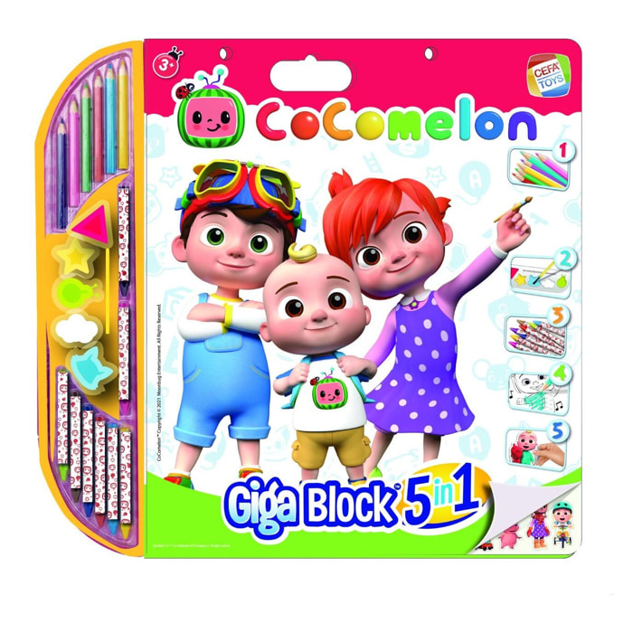 Giga Block cocomelon 5 en 1