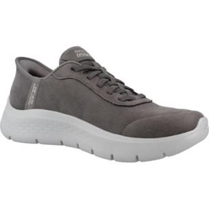 Sneakers De  Mujer Go Walk Flex - Mali Slip-ins Gris