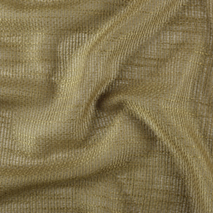 Voilage tamisant à œillets  - Effet filet ajouré - Kaki