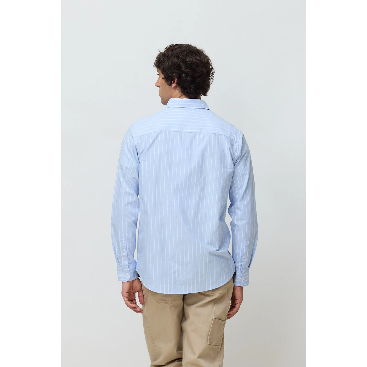CAMISA STRIPES LIGHT BLUE