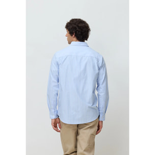 CAMISA STRIPES LIGHT BLUE