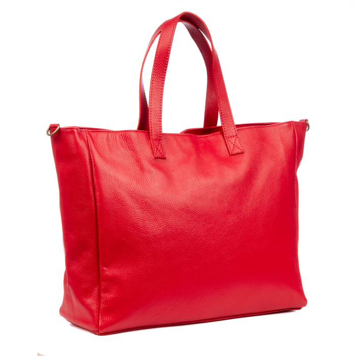 Balsorano borsa shopper donna oversize. Pelle autentica Dollaro.