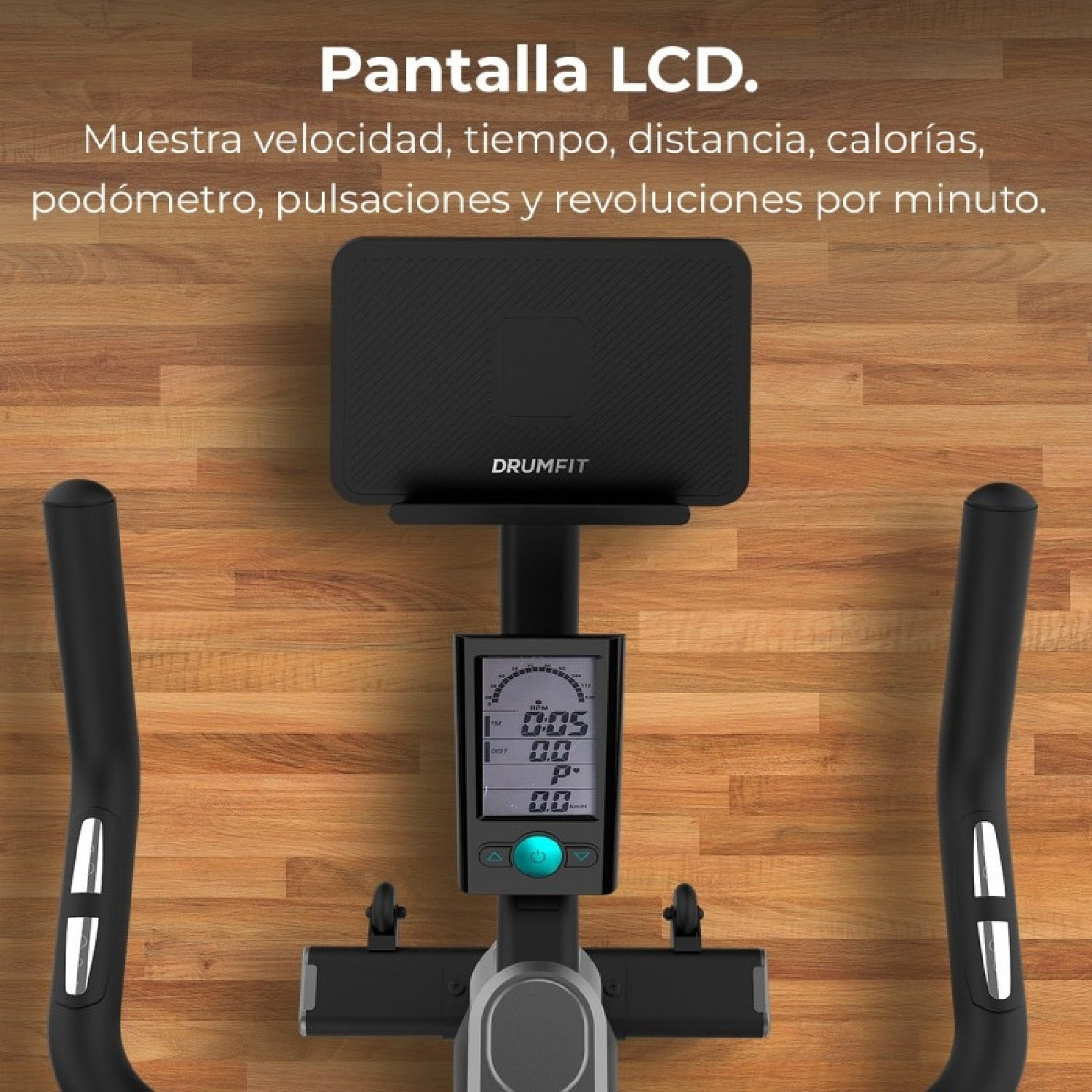 Cecotec Bicicleta DrumFit Indoor 15000 Magnetic Connected Cecotec