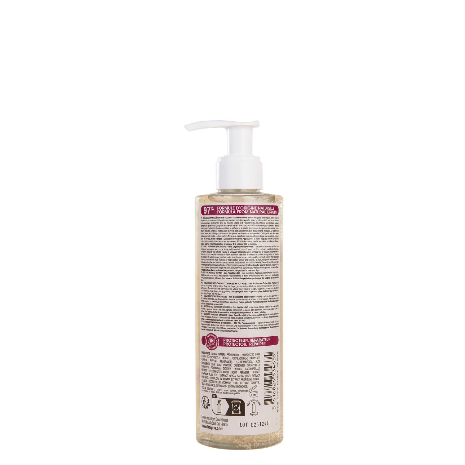 Perfect Curl - Gelée Coiffante Définition Boucles 250 ml