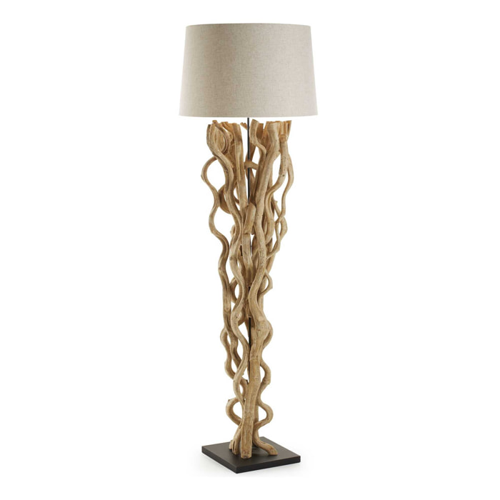 Lampe À Poser 177 Cm Bois NUBA