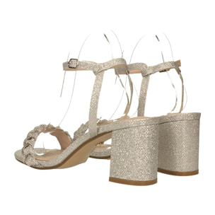 Sandali Donna Tata Italia Argentato