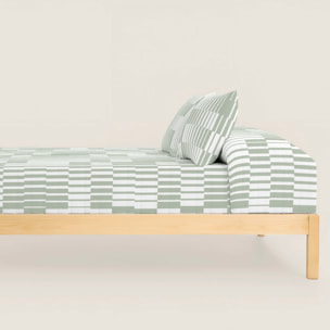 Colcha Bouti Estampada - 2/3 Piezas - 100% Poliéster - Microfibra - 70 gr/m² - Marcos Green