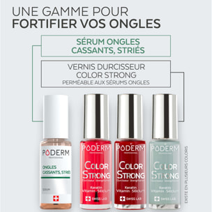 Color Strong - Vernis Durcisseur Kératine, Vitamine & Silicium Gloss Éclat