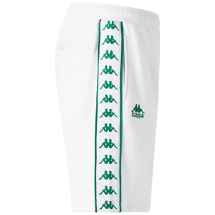 Pantaloni Corti Kappa Uomo 222 Banda Oviedo Grigio