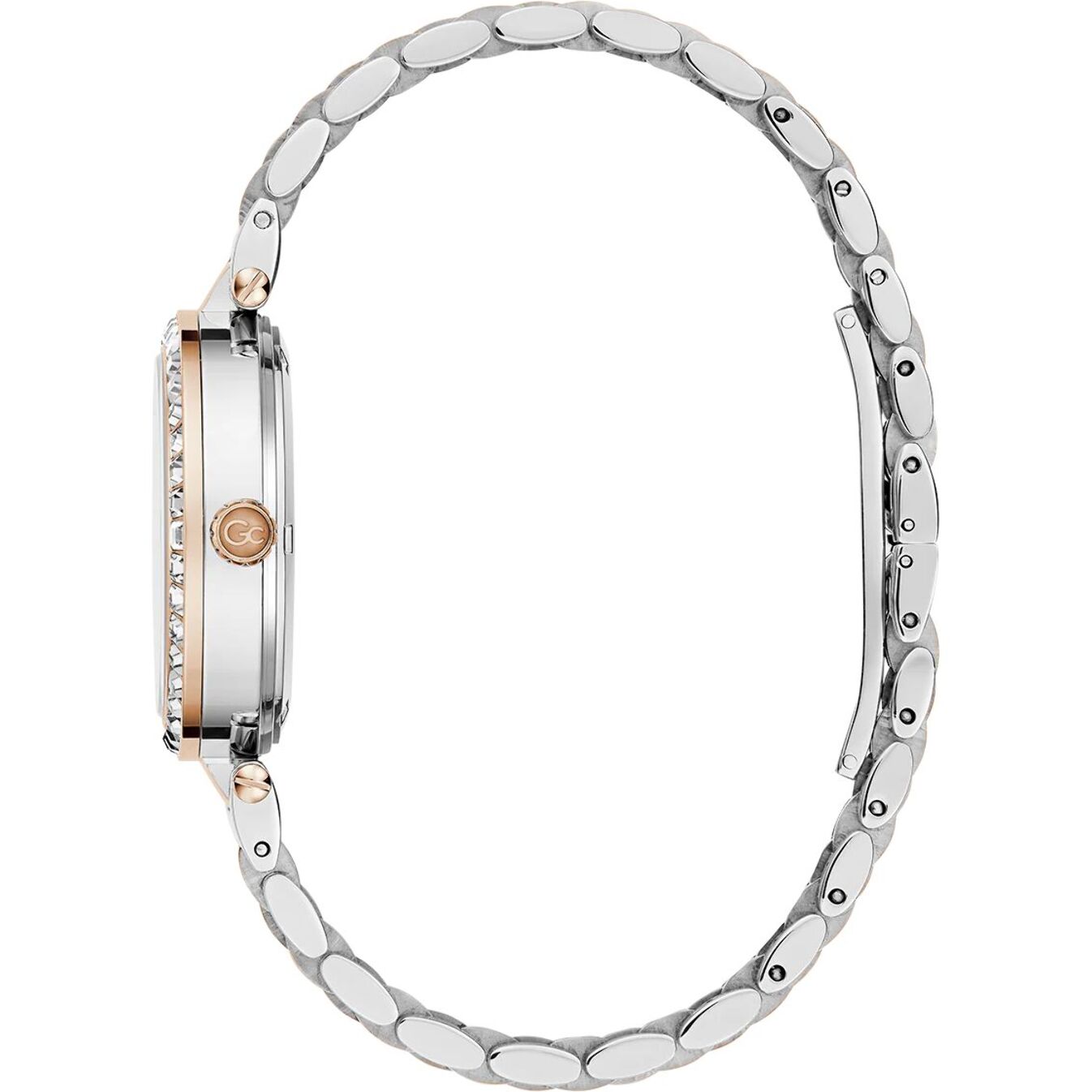 Reloj Gc Z01014L1MF Mujer Analogico Cuarzo con Correa de Acero inoxidable