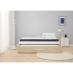 Cama Nido Marmota - Dos Camas de 90 o Cama + Cajón de almacenaje - Práctica y Robusta