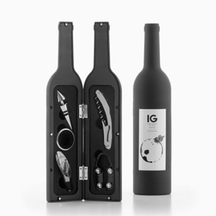 Astuccio a Bottiglia per Utensili Vino InnovaGoods 5 Pezzi