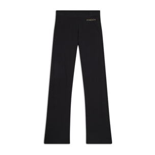Pantaloni slim fit in jersey con gamba dritta