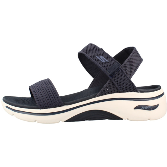 Sandalias Mujer Go Walk Arch Fit 2.0 Azul
