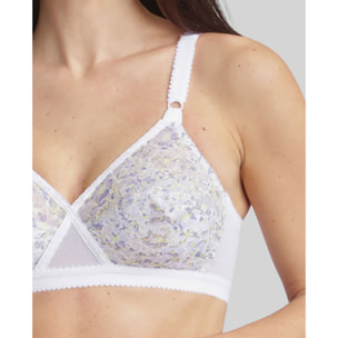 Sujetador sin aros de capacidad con encaje