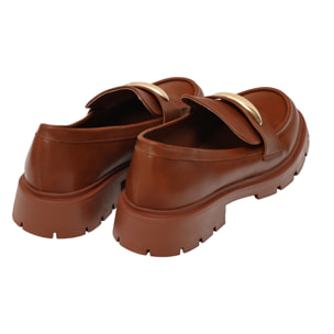 Mocassini con accessorio - tacco 4,0 cm