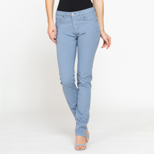PANTALONI COLORATI IN TELA STRETCH