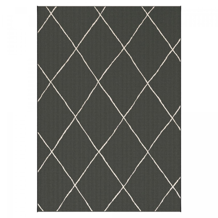 Tapis extérieur tissé kilim rectangle JARU