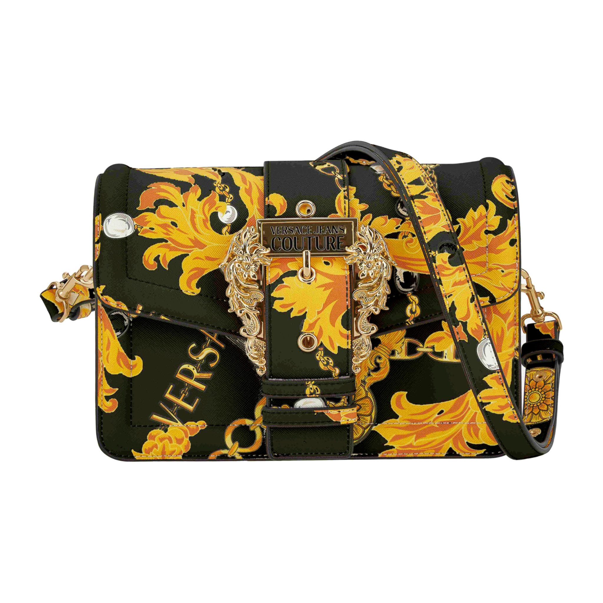 Versace Jeans Couture Borsa a tracolla stampa barocca di Versace Jeans Couture