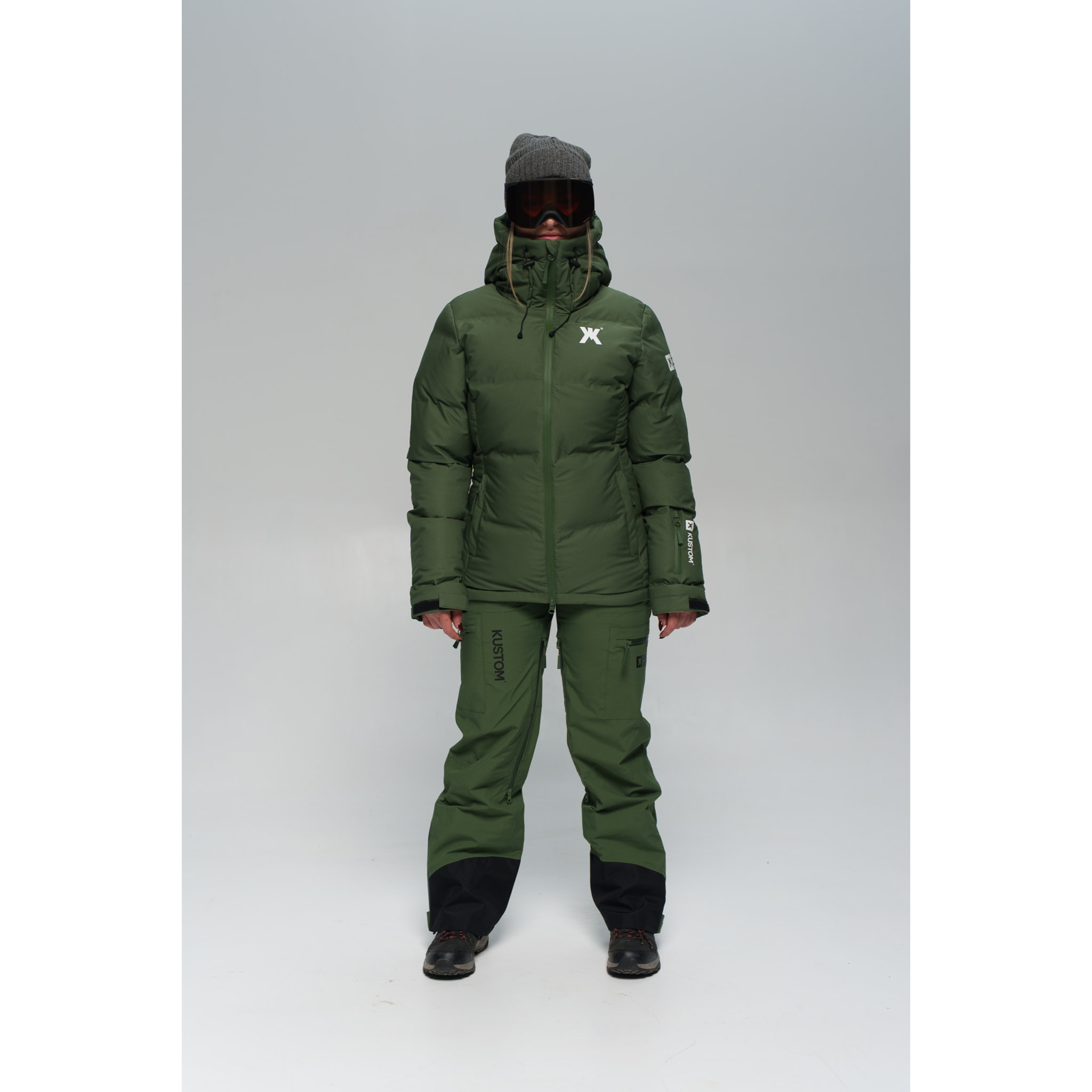 Chaqueta aislante para mujer KUSTOM SOLARA Insulated - Azulón