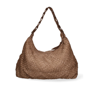 Borsa a spalla da donna - Modello Asteria - Vera pelle - 46.0 x 33.0 x 15.0 cm