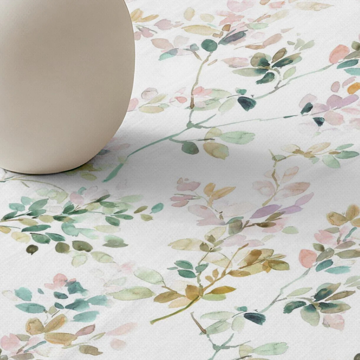 Nappe ronde en résine anti-taches 0120-247