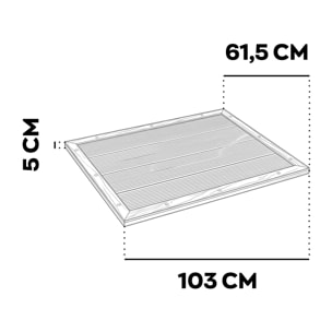 Dasar - Pedana Per Doccia Solare Da Giardino In Pvc