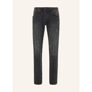 PHILIPP PLEIN Jeans dal taglio dritto SKULL