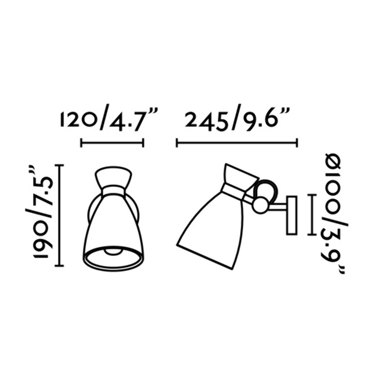 RETRO Aplique negro y cobre